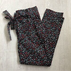 Zara Floral Paperbag Pants